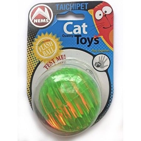 79008 Мяч резиновый светяшийся 8 см