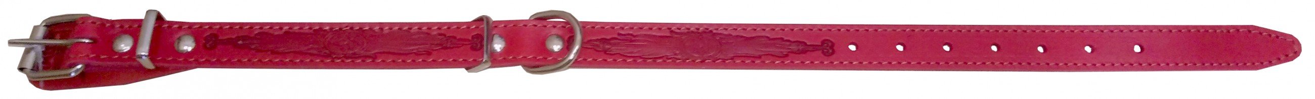 Ошейник 20 тисненый