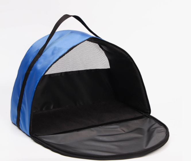 10369 сумка-переноская полукруглая  эконом  42*22*29