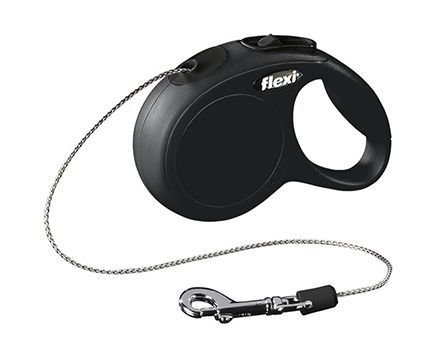 Рулетка (Flexi) "Classic XS" трос 3м до 8кг черный