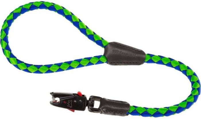Поводок TWIST MATIC G18/110 зеленый с синим