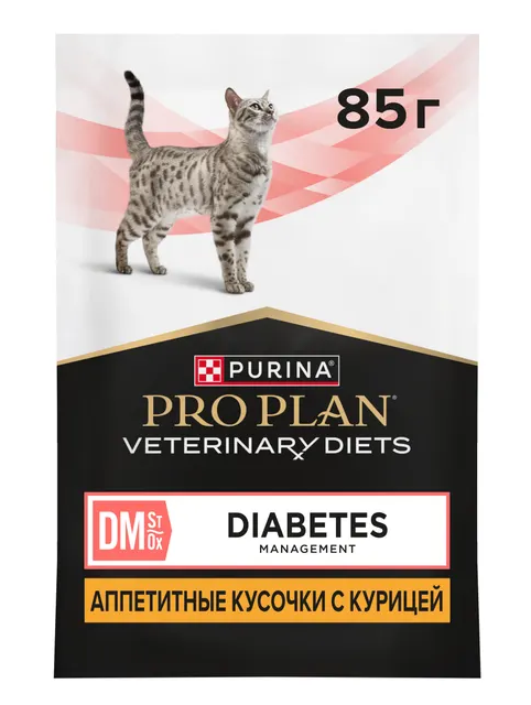 PPVD FELINE DM д/К CiG Курица (при диабете) 85гх26