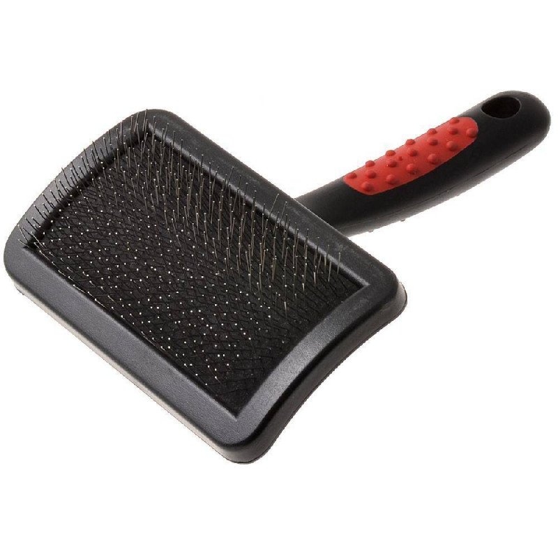 Пуходерка (Hello Pet) 16822M пластик жест. корд средняя