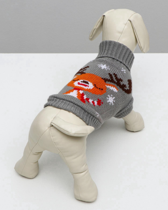 Свитер " Олень на сером" Ассортимент