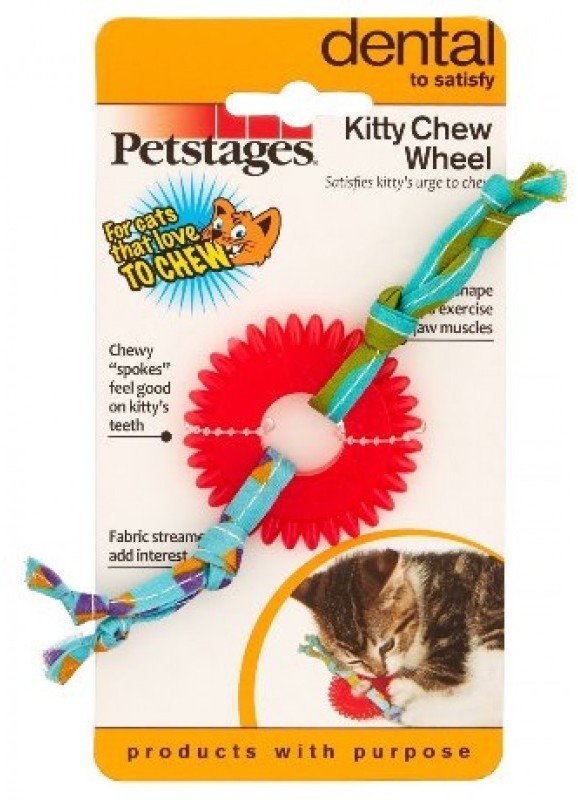 Petstages игрушка для кошек Dental ОРКА колесико (28003)