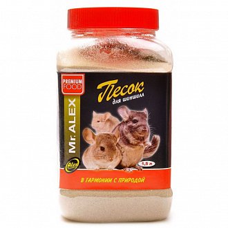 Мистер Алекс: песок (1.5л) 2.35кг д/шиншилл