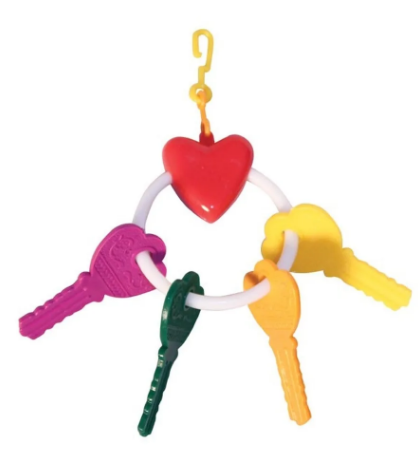 ИГРУШКА Д/ПТИЦ "СВЯЗКА КЛЮЧЕЙ" SL043B БЛИСТЕР