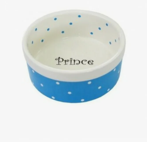 Миска керамическая 100мл Голубая