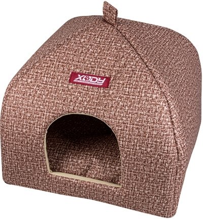 Домик Виг-Вам бежевый рогожка №1