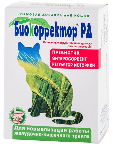 "БИОКОРРЕКТОР РД" БИОДОБАВКА ДЛЯ ЖКТ Д/КОШЕК