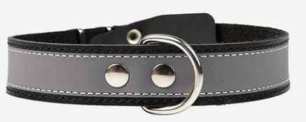 Ошейник 35 средний светоотражающий