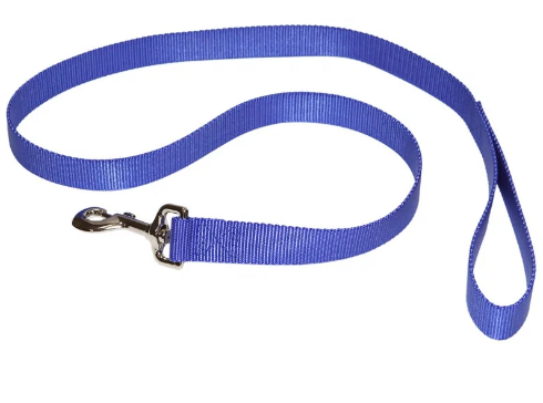Поводок нейлоновый PRIDE, цвет синий , 2см*180см