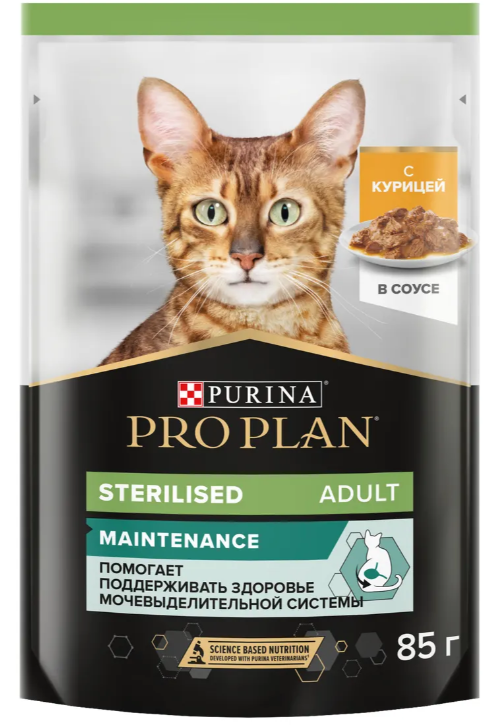 PRO PLAN д/К Курица Соус 85г