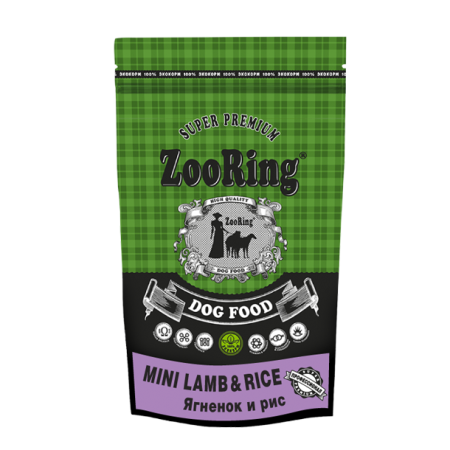 ZooRing Mini Lamb&Rice Ягненок рис 0,7 кг