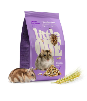 ЗЕРНОСМЕСЬ "LITTLE ONE" Д/КАРЛИКОВЫХ ХОМЯКОВ 400г