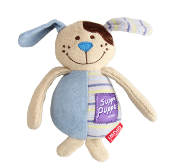 85024 Игрушка для маленьких собак Собачка с пищалкой 17см