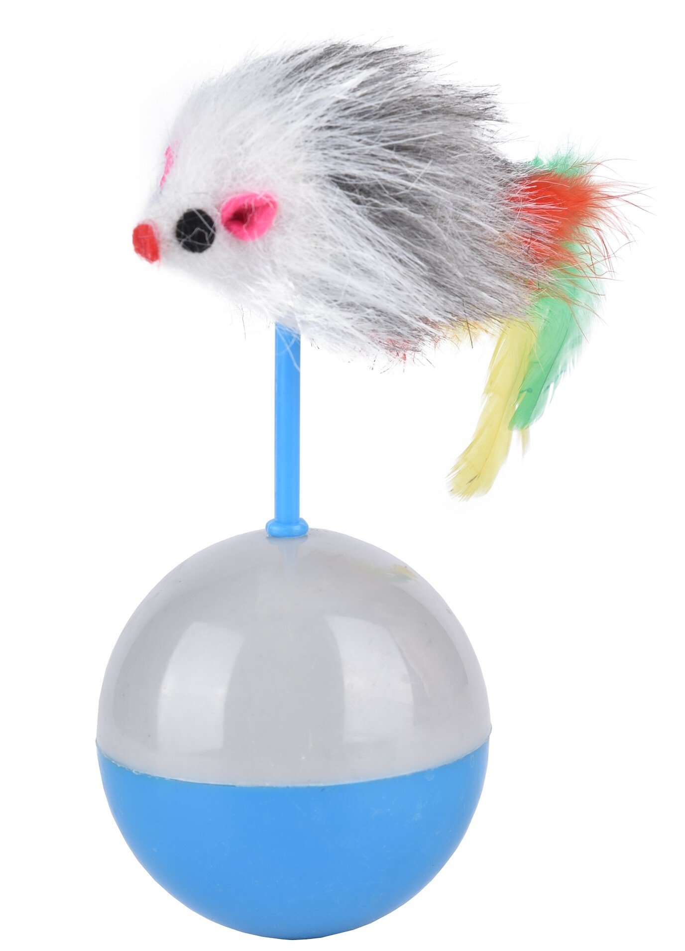 Игрушка неволяшки Мышка для кошек в ассорт