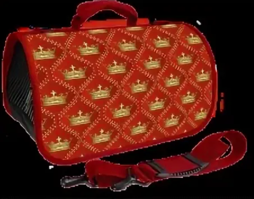Сумка переноска "Красный люкс" 50х25х28 ZD-3-43-148-3