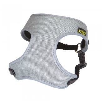 Шлейка PRIDE Колор для собаки, цвет серый , Вес собаки 3,2-4,5 кг