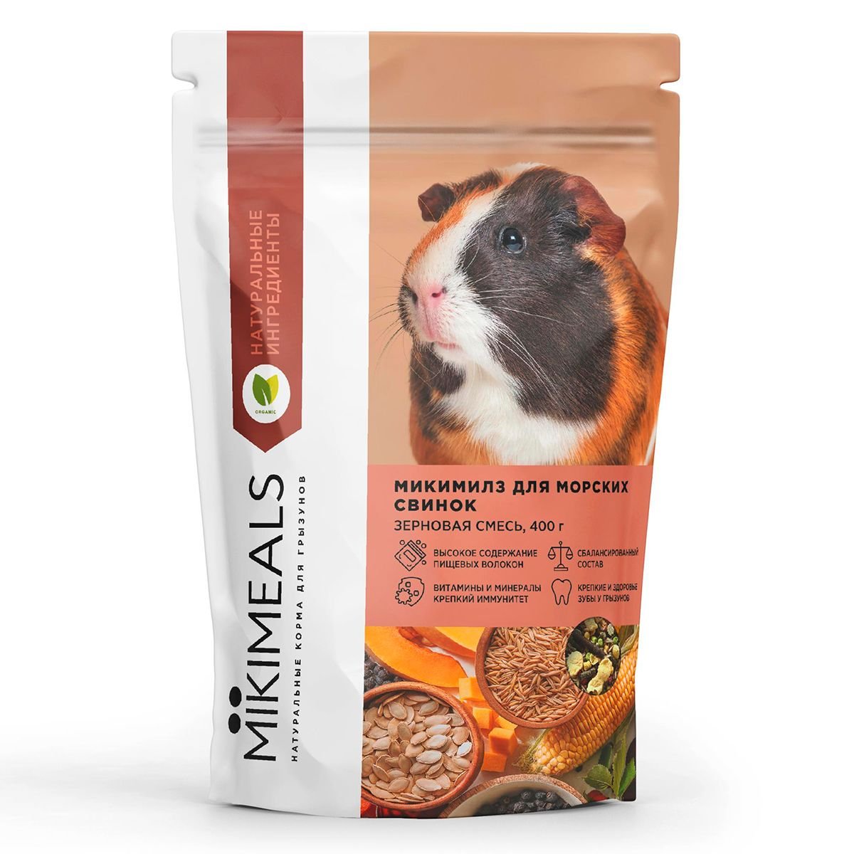 Микимилс (Mikimeals) 0,4кг корм для морских свинок