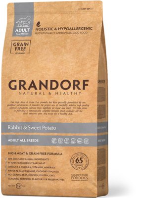 NEW CRANDORF DOG Rabbit & Potato DOG ALL BREEDS (кролик c картофелем для собак всех пород) 1кг