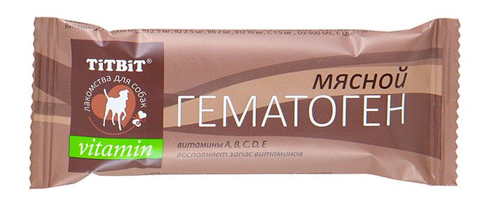 TiTBiT: гематоген мясной витамин 35г.