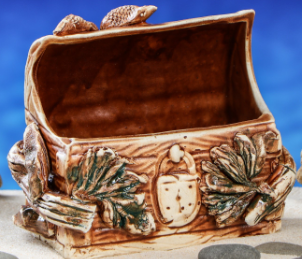 Аквадекор-грот для аквариума С130 "Сундук большой" микс1105190