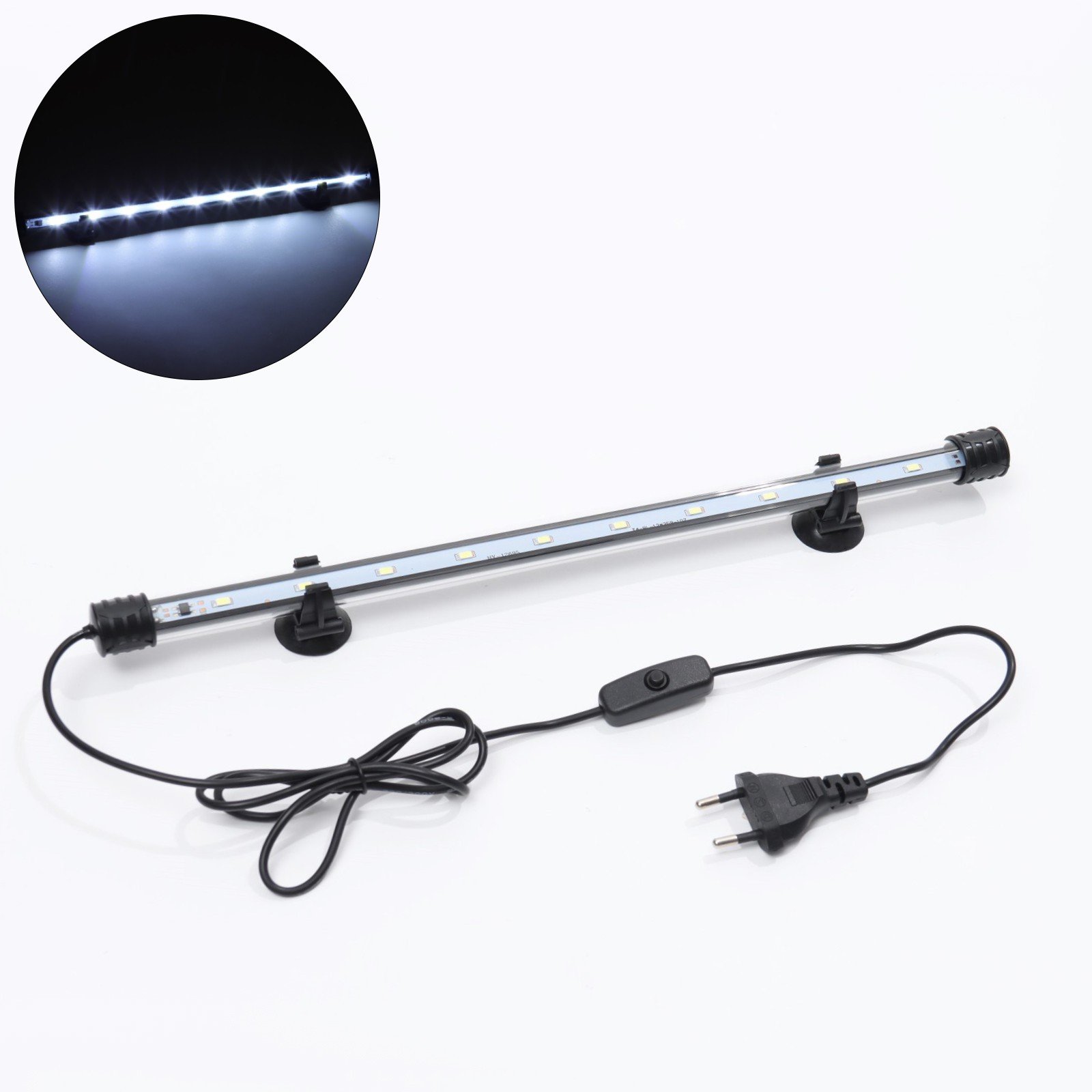 Светильник подводный JINGYE 36см БЕЛЫЙ