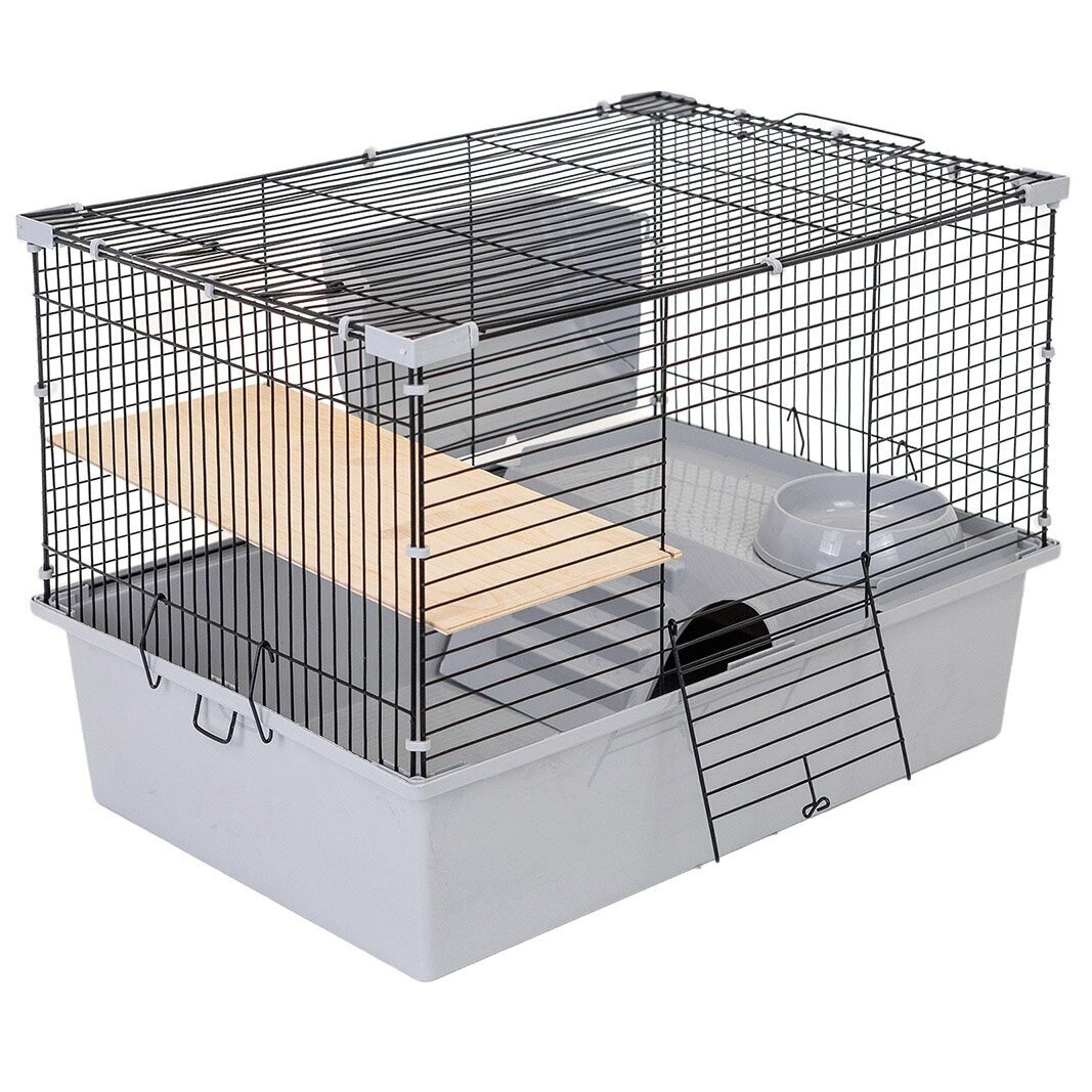 Дарэленд Клетка ГЕРА-1 для грызунов разборная 60*40*h41, 1 этаж, светло-серая