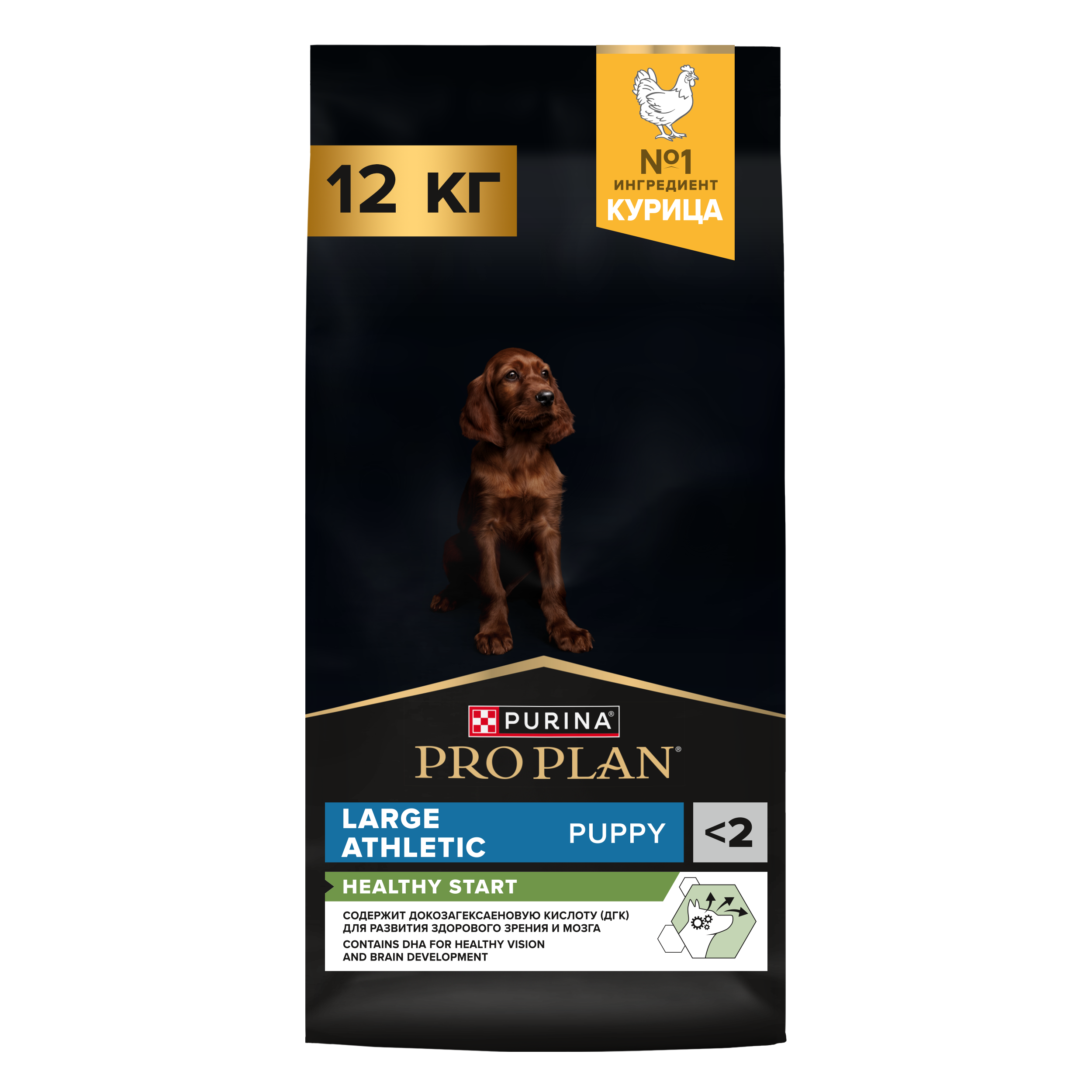 PRO PLAN д/Щенков (Крупные породы) Курица 12кг