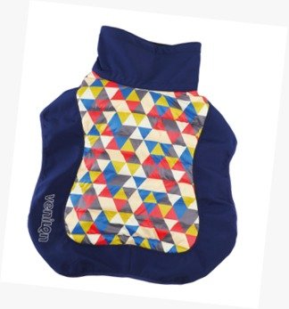Попона светоотражающий с треугольником  для собак 30 Тёмно-синий  (унисекс), арт. 13010490