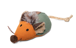 85019 Игрушка для кошек Мышка со звуковым чипом 9 см