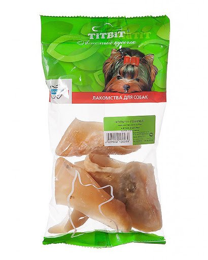 ЛАКОМСТВО "TITBIT" Д/СОБАК КОПЫТО МЯСНОЕ ГОВ. МЯГКАЯ УПАКОВКА 2409