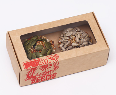 Тарталетки для грызунов Ассорти семян 2шт "SEVEN"