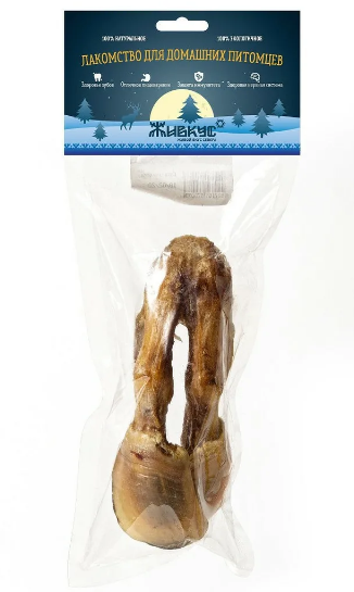 "ЖИВКУС" Лакомство из сухого копыта северного оленя