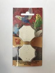 Точило+Минеральный камень "SEVEN" для птиц Водросли 2шт*40гр