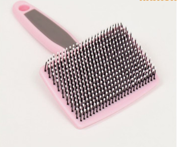 Пуходерка с капельками большая, пласт. зубчики 15*9см