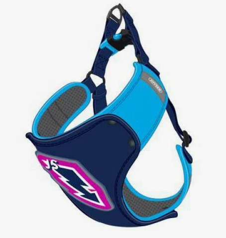 Шлейка для собак JOYSER Walk Mood Hamess L голубая