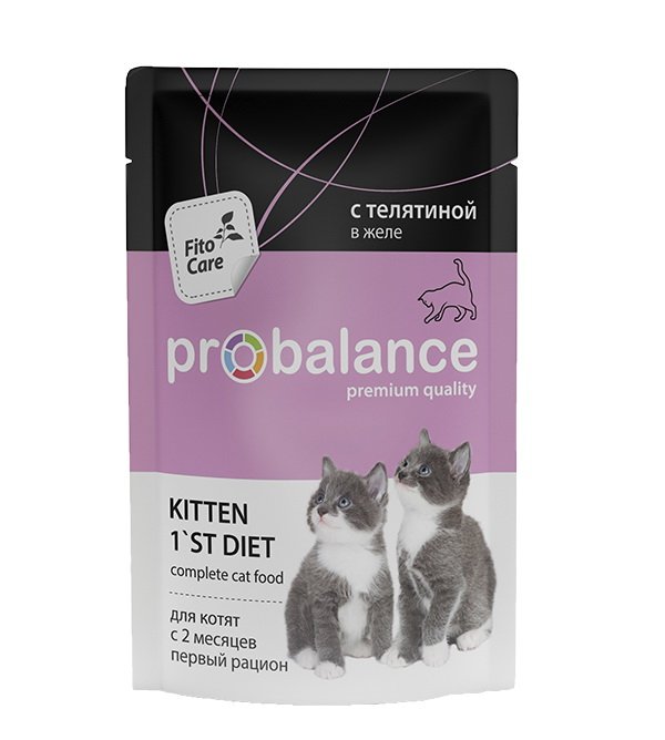 PROBALANCE КОНС.ДКОТЯТ 85г. (ТЕЛЯТИНА В ЖЕЛЕ)