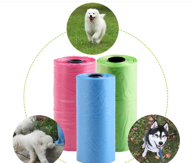 Пакеты для уборки за собаками, 3х15 (29х21см)