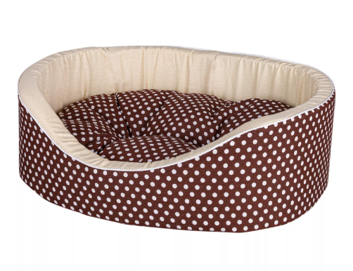 Лежак Премиум(хлопок) №1 коричневый