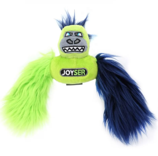 Игрушка для собак JOYSER Sguad mini Горилла с пищалкой Зеленая