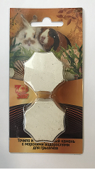 Точило+Минеральный камень "SEVEN" для грызунов Водрослями и морской капустрой 2*40гр