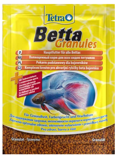 Tetra Betta Granules 0.005кг гранулы д/лабиринтовых рыб