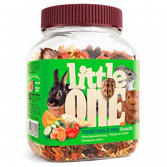 Little One: лакомство 150гр "Овощная смесь" д/грызунов