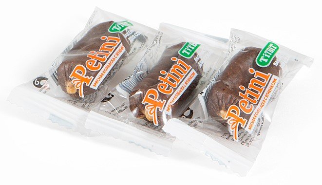 ЛАКОМСТВО "TITBIT" Д/СОБАК КОЛБАСКА С ЯГНЕНКОМ 2л БАНКА "PETINI" 1097