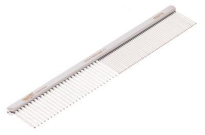 Расческа стальн.проф.хром.покрытие 13см 53/27(зуб-16мм) (Б)/24/