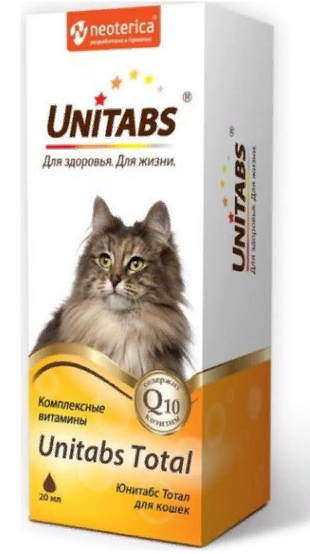 Юнитабс Тотал д/кош 20мл
