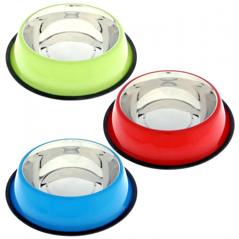 Миска нескользящая цветная, VM-2507 (A)  200 мл, цвета микс 559842