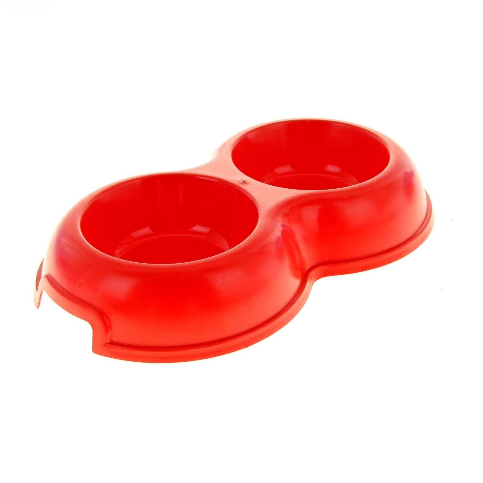 Миска двойная 0,2, красная 1058032